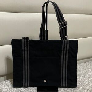 Hermes Canvas Messenger Bag